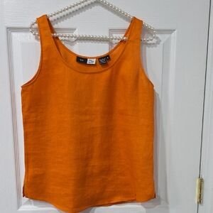 Saks Fifth Avenue Bold Orange Tank Top